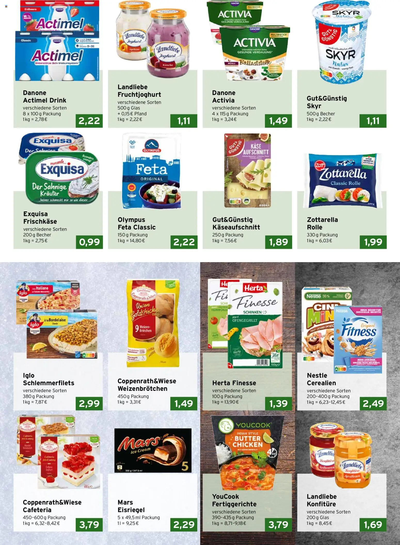 CAP Markt Prospekt – gültig ab 31.08.2026 | Seite: 2 | Produkte: Youcook, Mars, Exquisa, Fertiggerichte