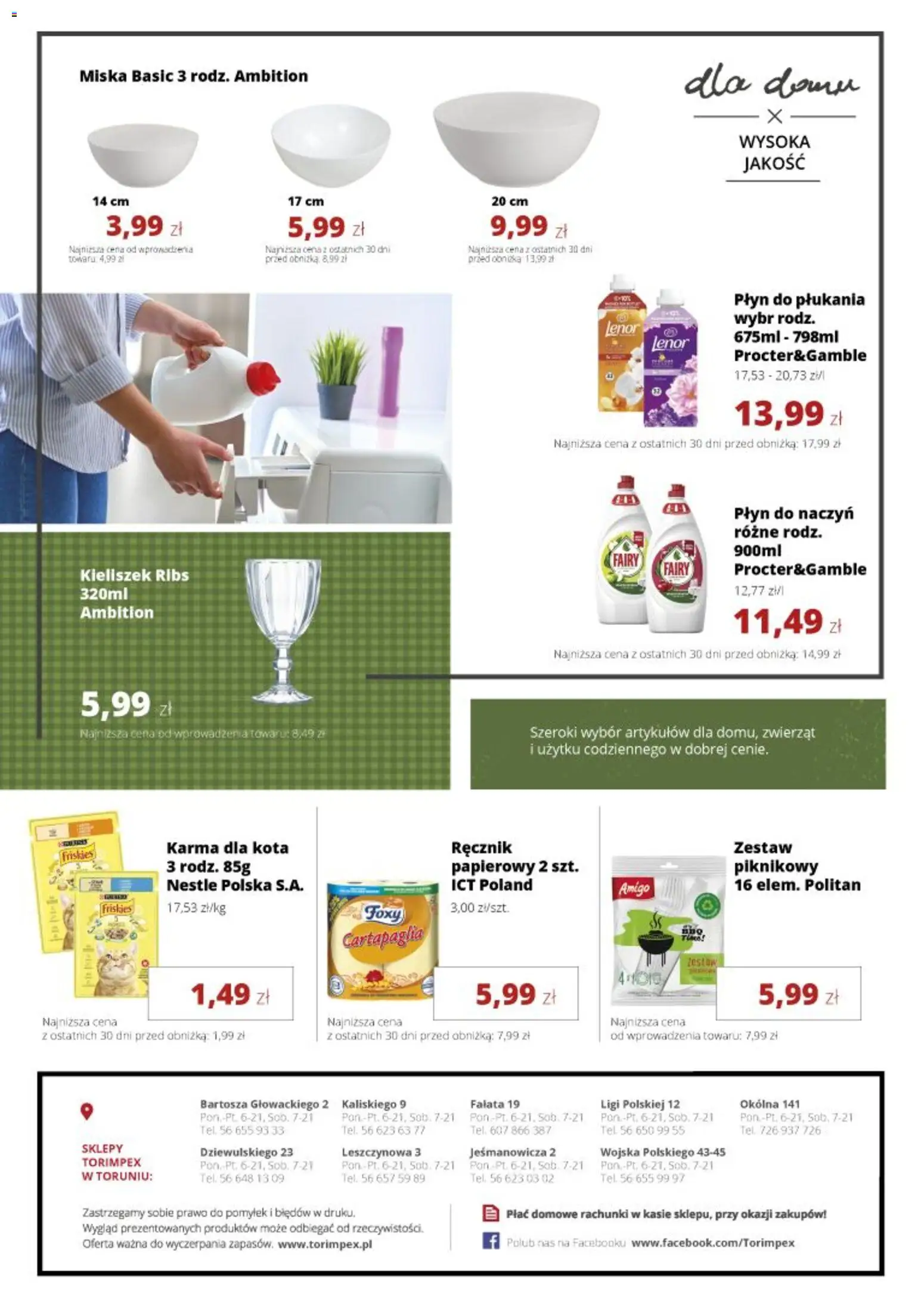 Torimpex gazetka od 20.04.2026 | Strona: 8 | Produkty: Karma dla kota, Fairy