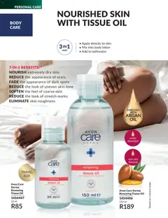 Avon specials catalogue – valid from 01.06.2026 | Page: 142 | Products: Tissue oil, Oil, Lotion