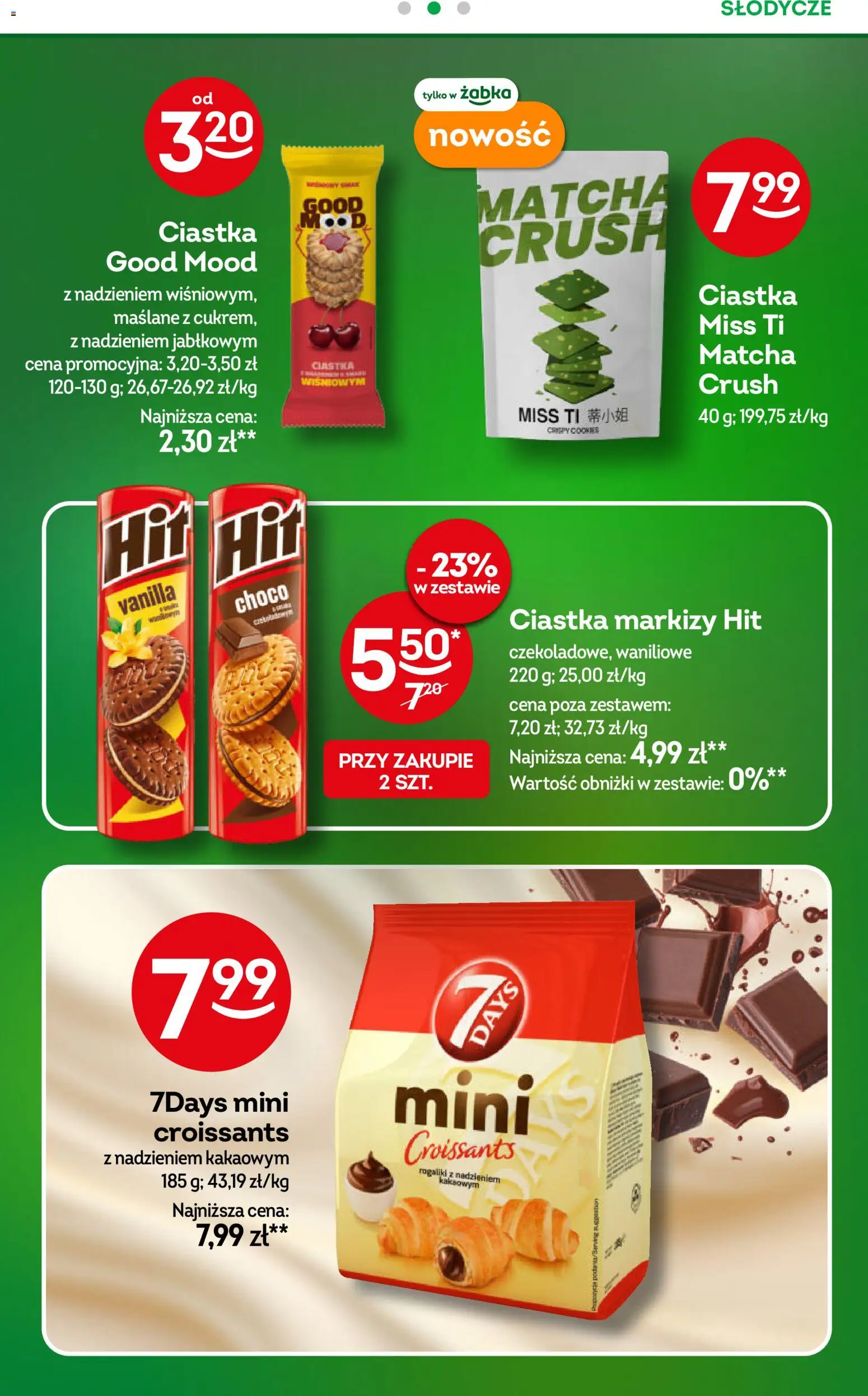 Żabka gazetka od 01.07.2026 | Strona: 30 | Produkty: Słodycze, Ciastka