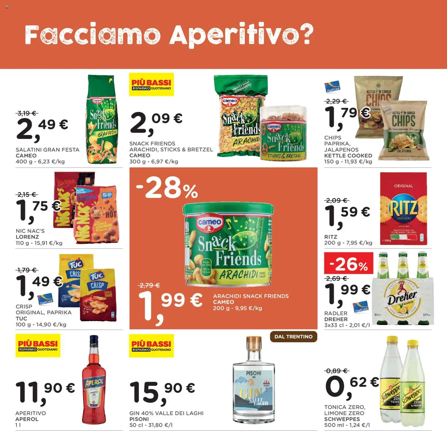 Volantino Poli del 01/07/2026 | Pagina: 24 | Prodotti: Bretzel, Limone, Crackers, Arachidi