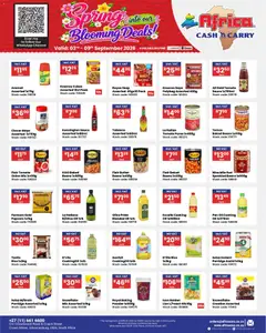 Africa Cash & Carry specials catalogue – valid from 03/09/2026 | Page: 27 | Products: Porridge, Popcorn, Soup, Mayonnaise