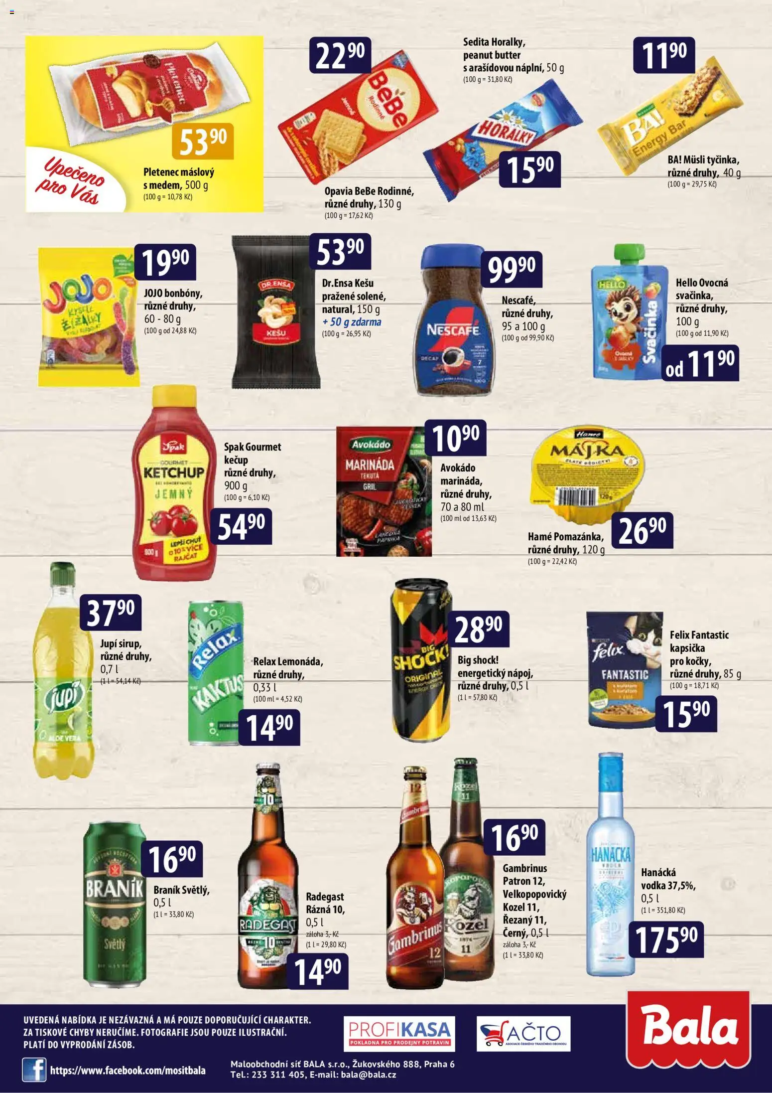 BALA malý leták od 10.06.2026 | Strana: 2 | Produkty: Jojo, Gourmet, Nescafé, Bebe