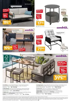 XXXLutz Garten-Preishits ab 06.06.2026 gültig | Seite: 2 | Produkte: Beistelltisch, Kissen