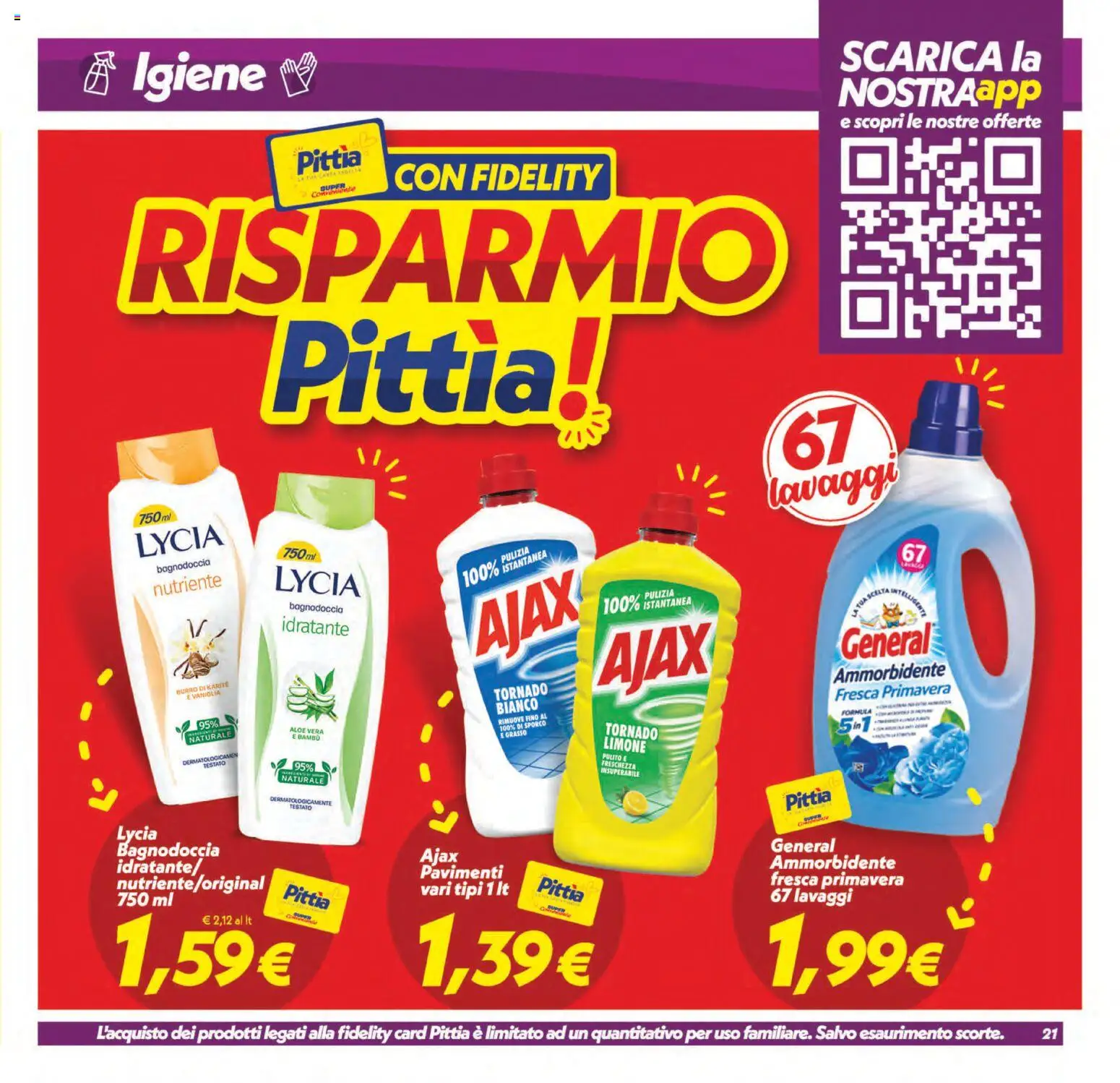 Volantino SuperConveniente del 11/09/2026 | Pagina: 21 | Prodotti: Limone, Burro, Aloe vera, Burro di karité