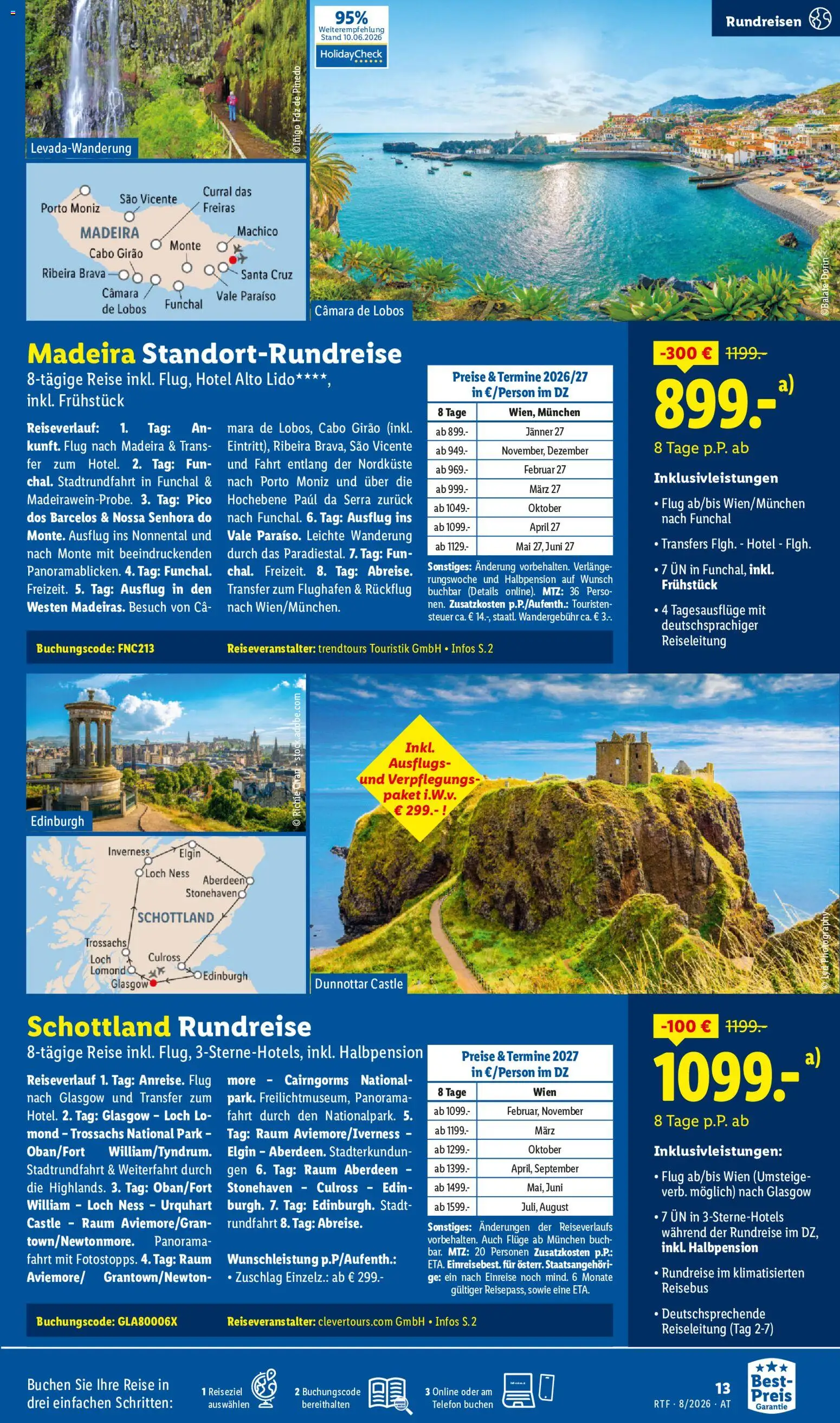 Lidl August/September Reise - Highlights gültig ab 12.08.2026 | Seite: 13 | Produkte: Telefon