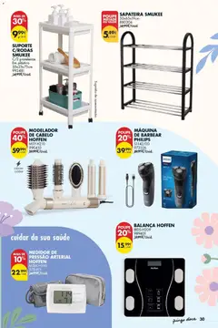 Pré-visualização Pingo Doce - Bazar Primavera válido de 07.04.2026 | Página: 31 | Produtos: Monitor, Medidor de pressão, Modelador de cabelo, Sapateira