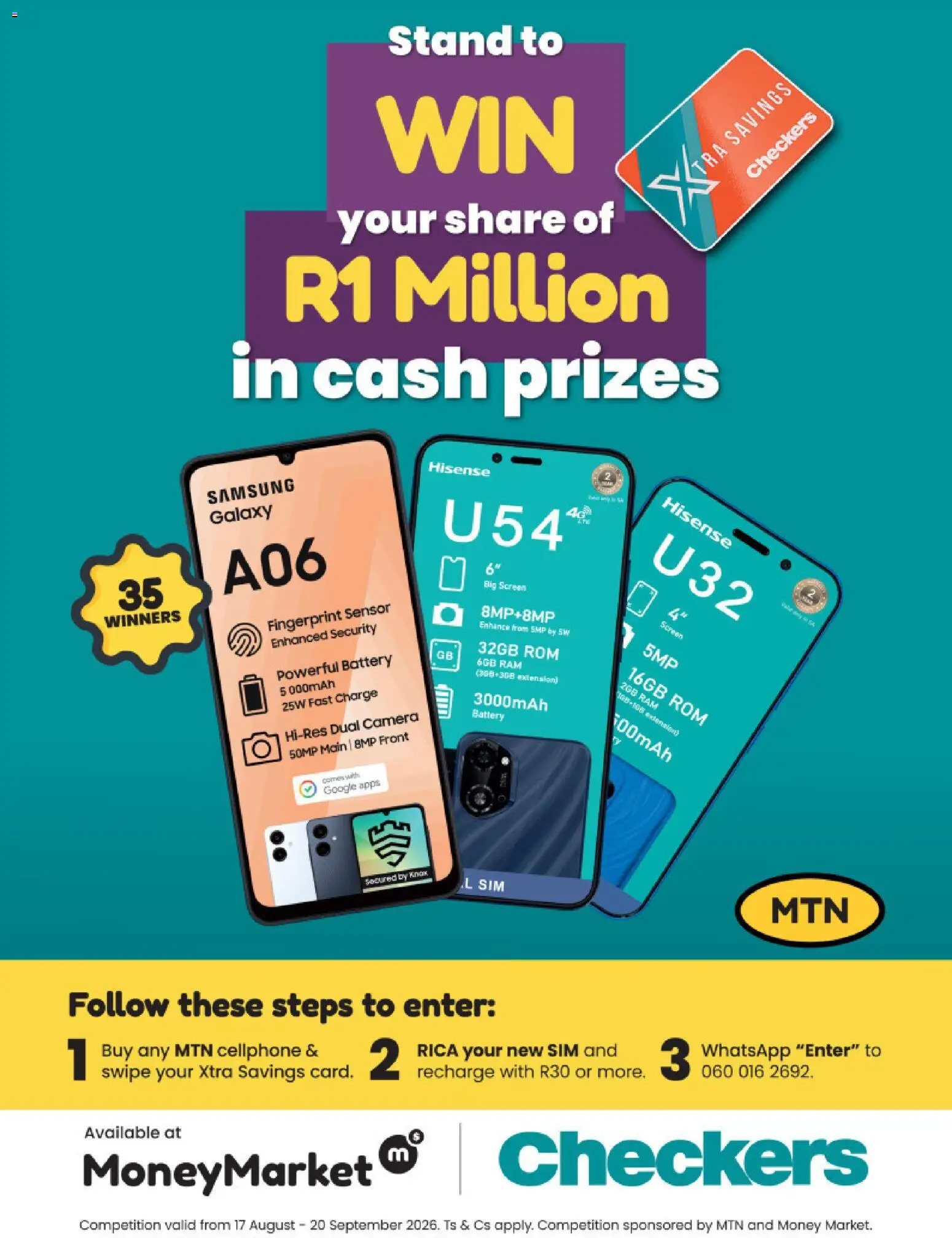 New Checkers catalogue – valid from 17/08/2026 | Page: 3 | Products: Sim, Camera, Battery