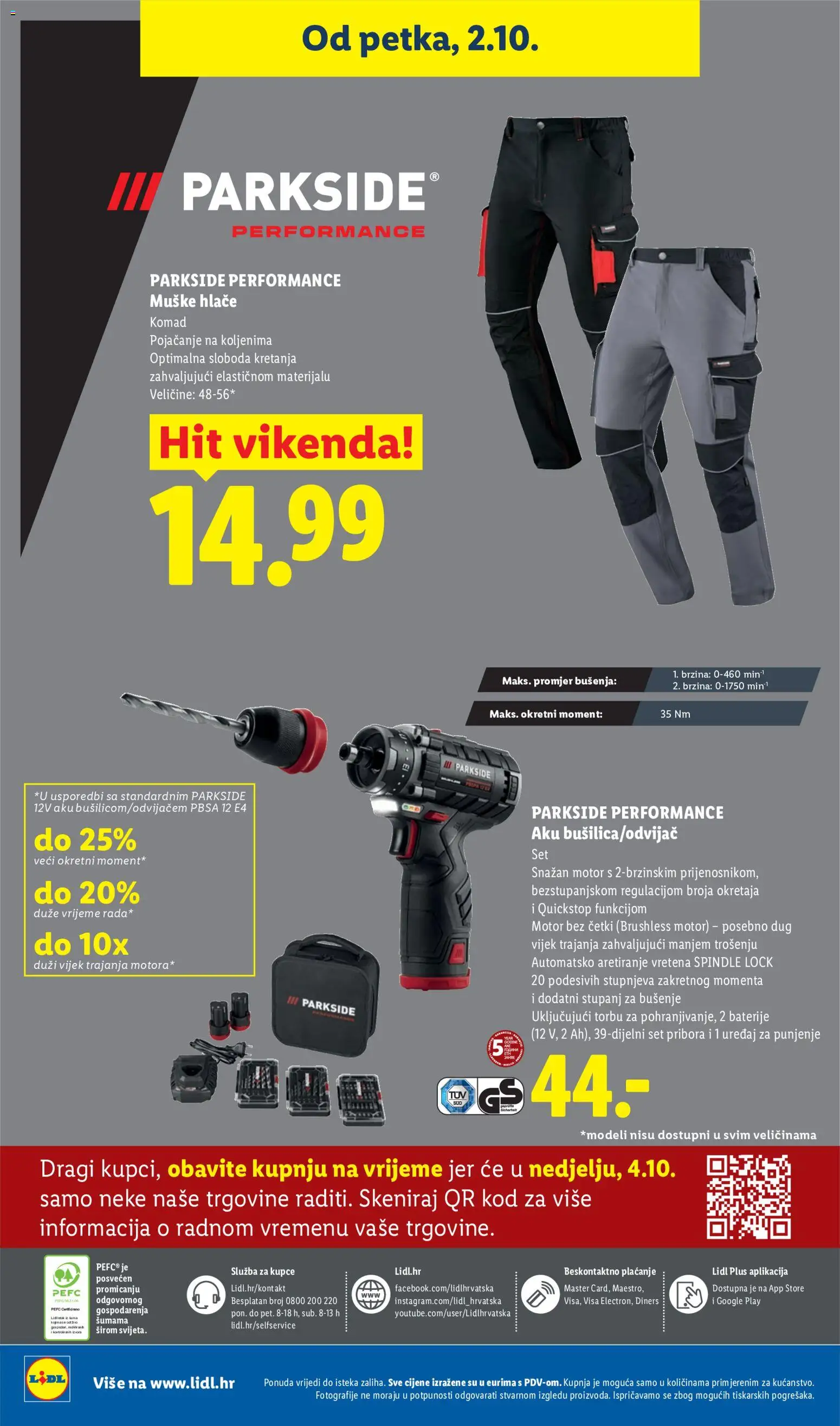Lidl katalog | vrijedi od 28.09.2026 | Stranica: 72