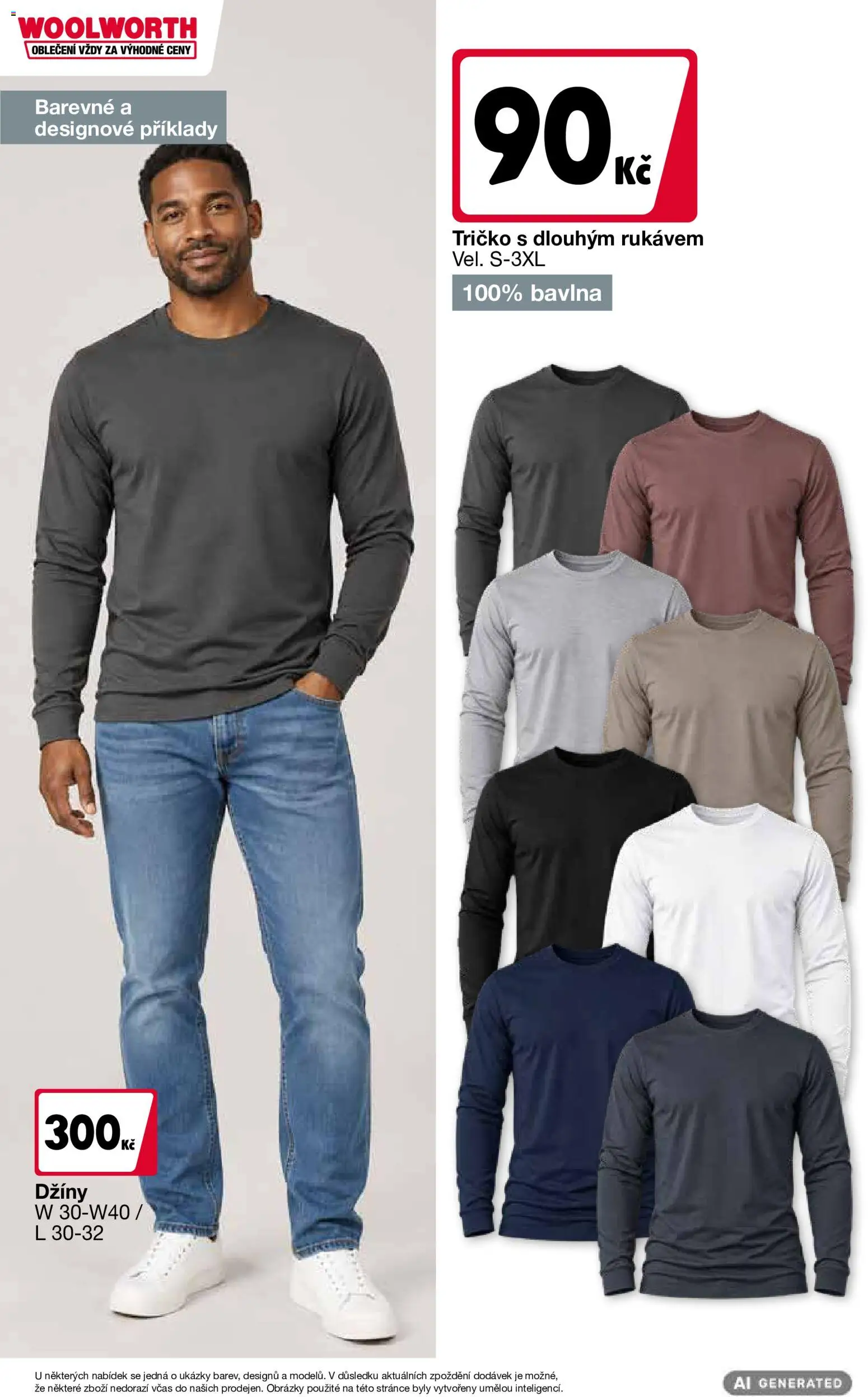 Woolworth leták od 14.10.2026 | Strana: 9 | Produkty: Tričko, Džíny, Oblečení