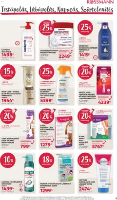 Rossmann akciós újság - amely érvényes a következő dátumtól: 2026.08.03. | Oldal: 13 | Termékek: Body, Szőrtelenítő, Bor, Zokni