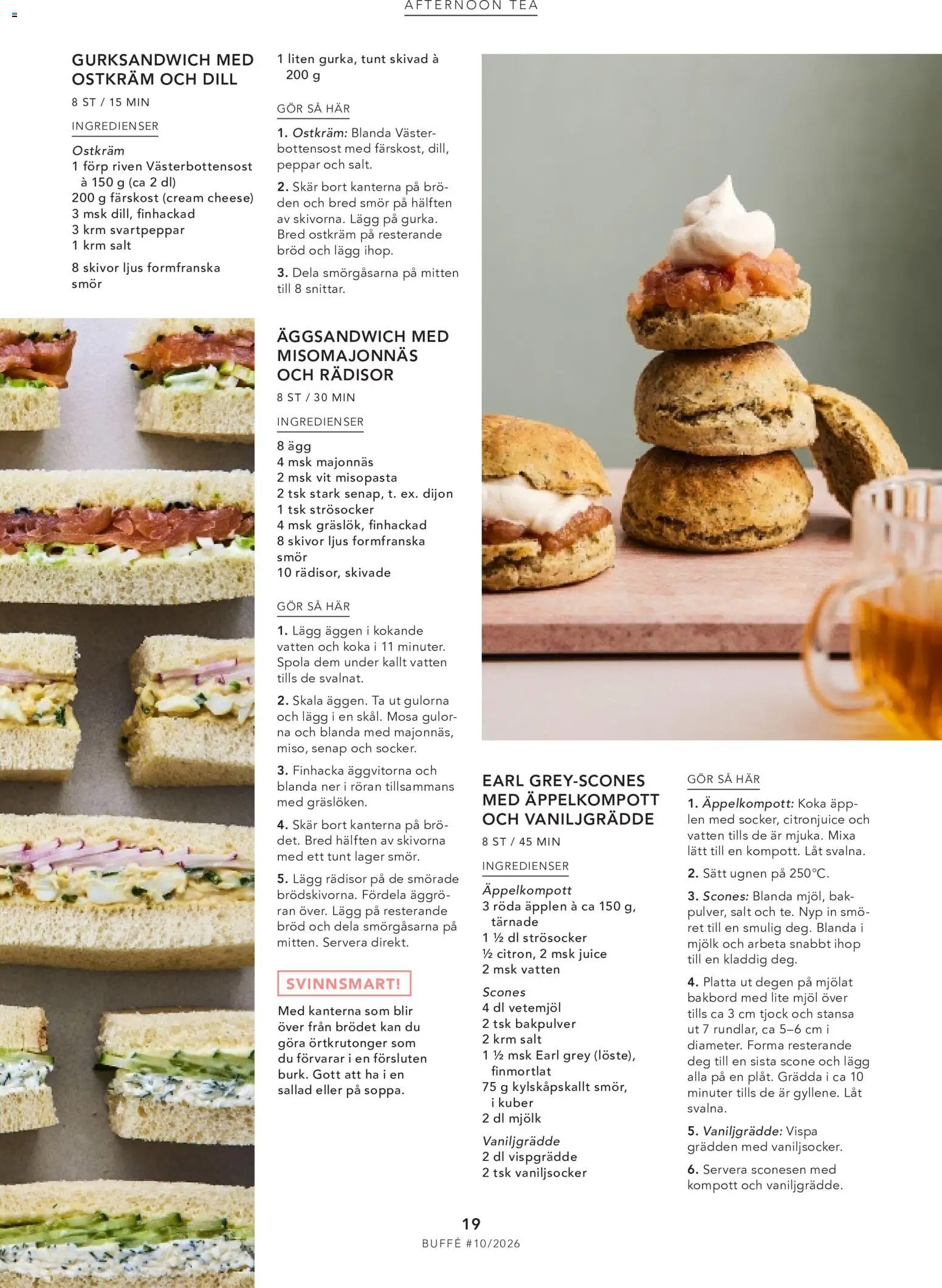 ICA Maxi reklamblad aktuell från 01/10/2026 | Sida: 19 | Produkter: Smör, Bakpulver, Sallad, Vetemjöl