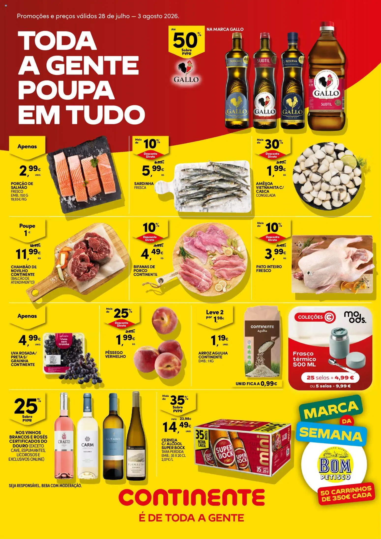 Continente folheto │ válido de 28/07/2026 | Página: 1