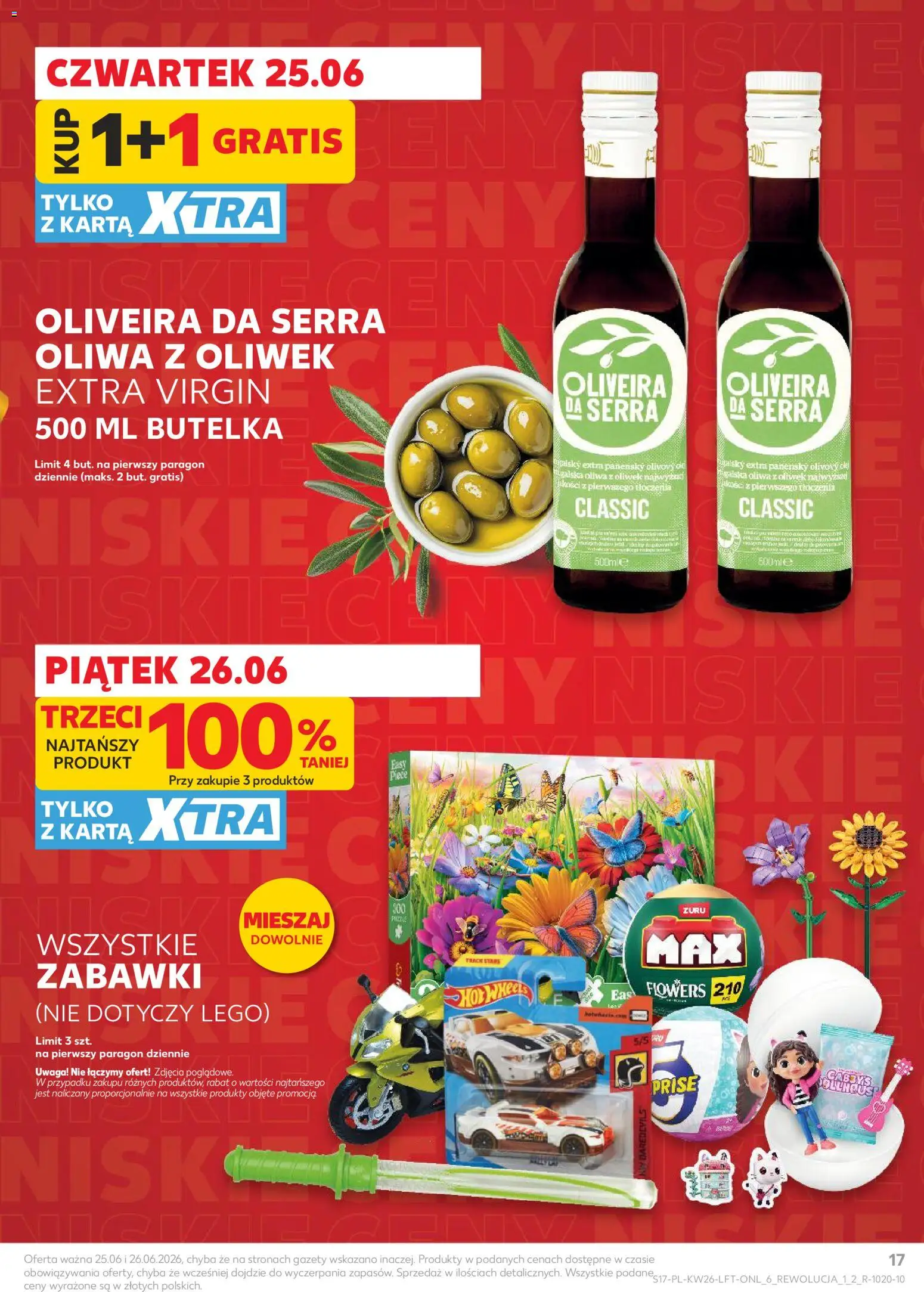 Kaufland Polsko leták od 25.06.2026 | Strana: 17 | Produkty: LEGO, Hot Wheels