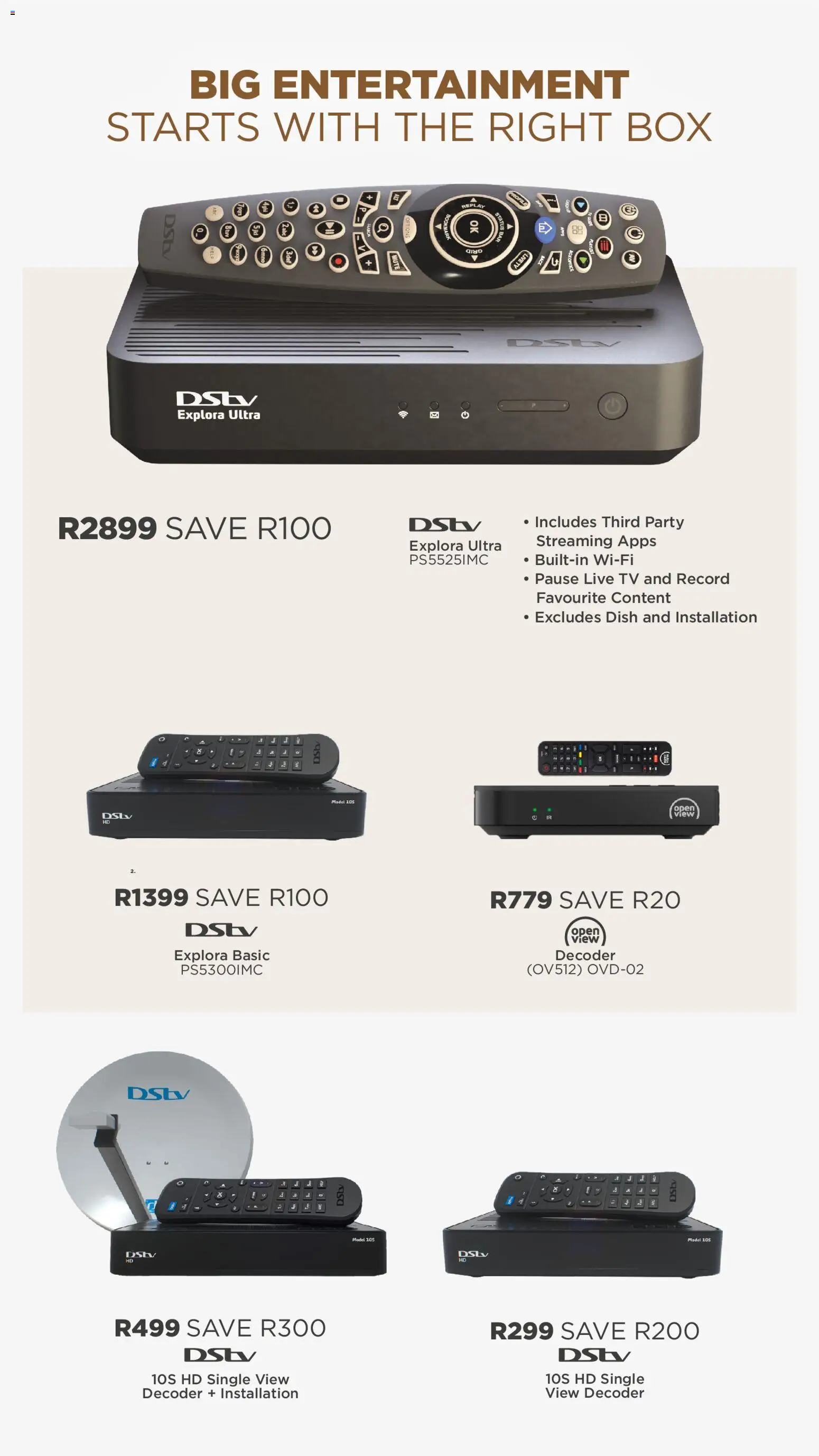 New House and Home catalogue – valid from 20/07/2026 | Page: 39 | Products: Decoder, TV, Box