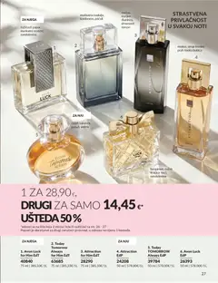 Avon Katalog - Pregled kataloga iz trgovine Avon, vrijedi od 01.08.2026 | Stranica: 27