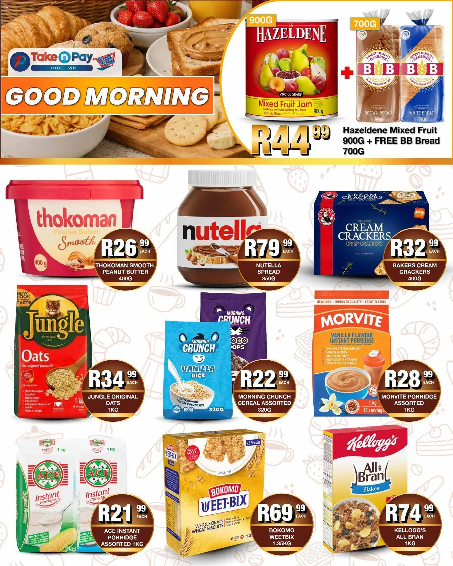 New Take n Pay catalogue – valid from 20.04.2026 | Page: 13 | Products: Iron, Cream, Flakes, Peanut butter