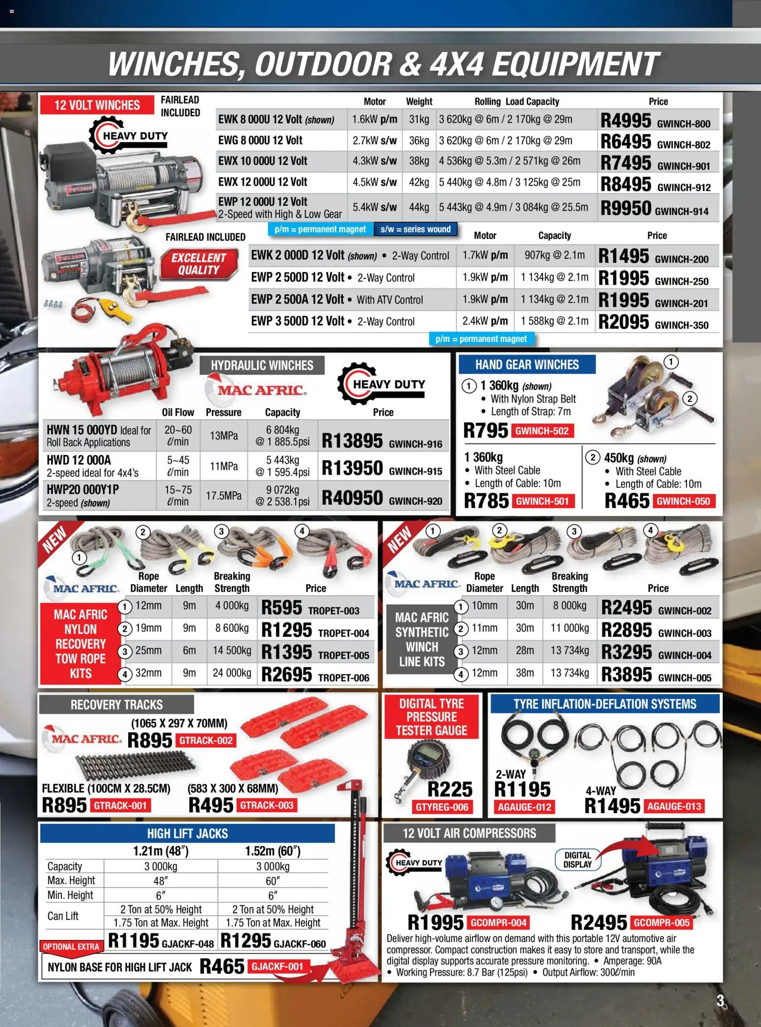 New Adendorff catalogue – valid from 01/07/2026 | Page: 5 | Products: Cable, Belt, Oil