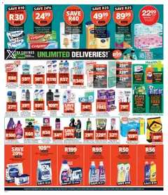 Checkers specials catalogue – valid from 20.04.2026 | Page: 10 | Products: TV, Washing powder, Detergent, Tissues