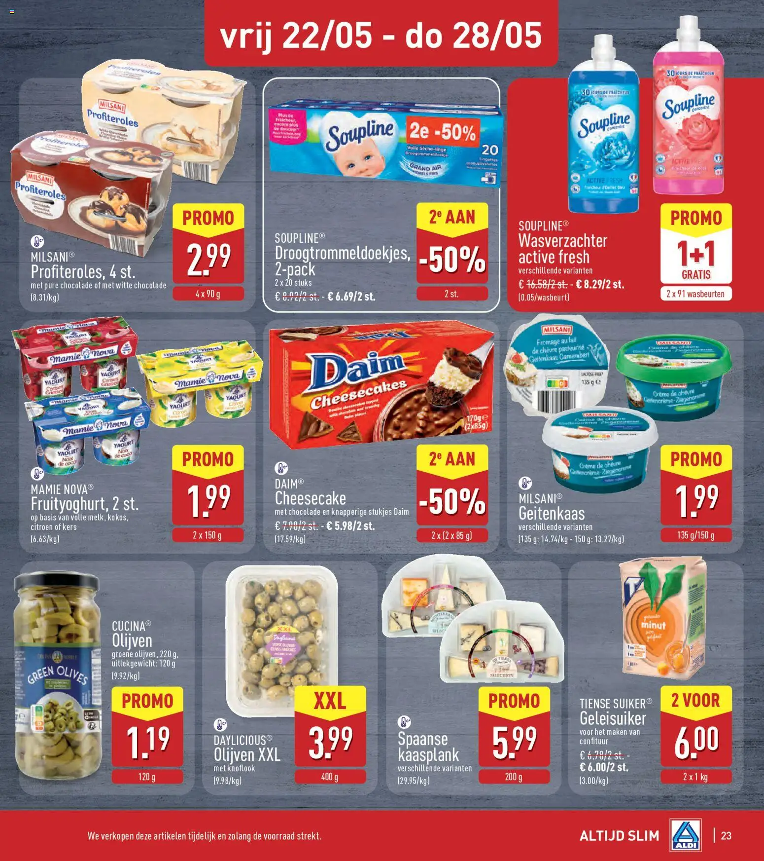 {H1} | Pagina: 23 | Producten: Olijven, Knoflook, Citroen, Wasverzachter