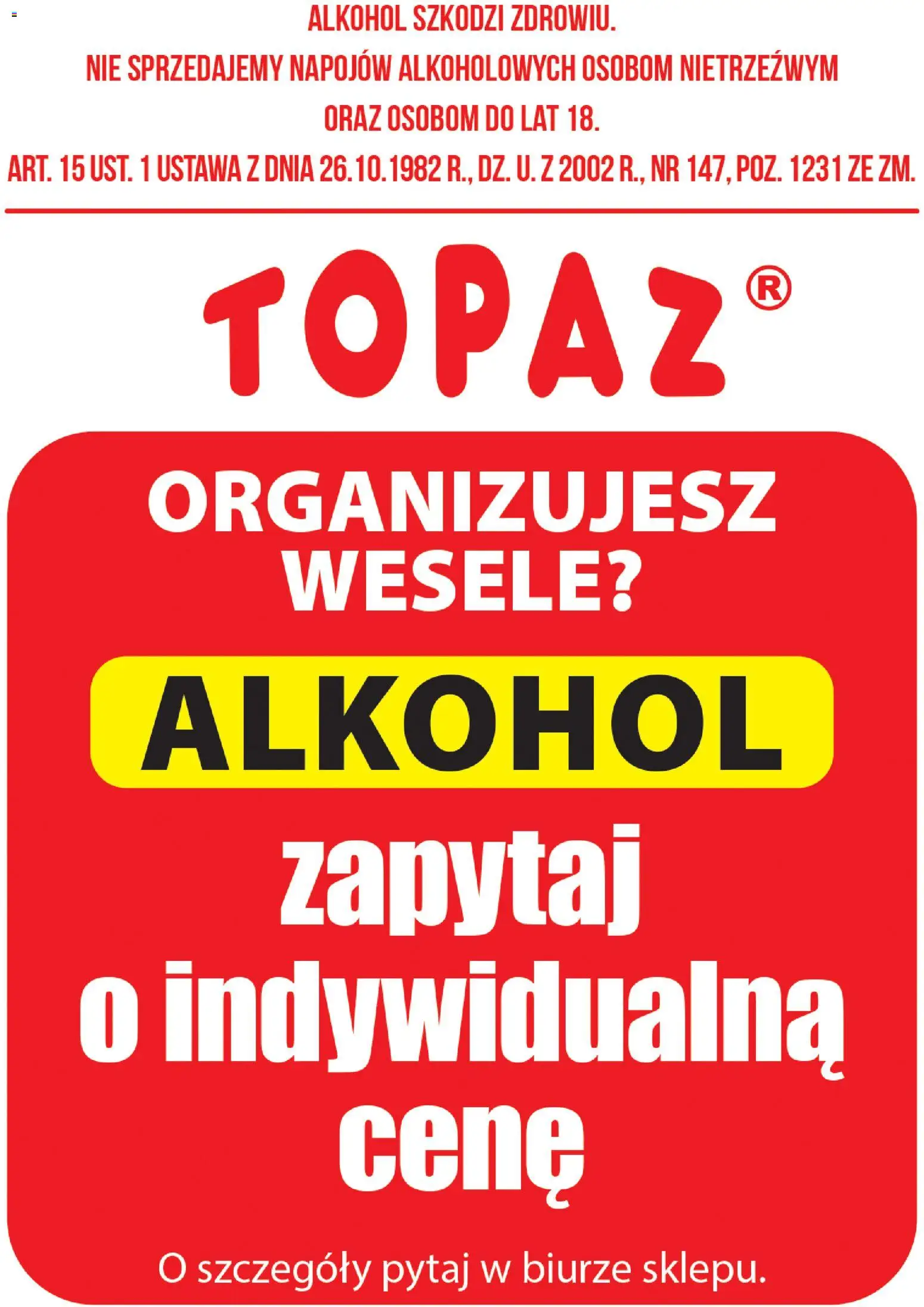 Topaz gazetka alkoholowa od 01.09.2026 | Strona: 2 | Produkty: Alkohol