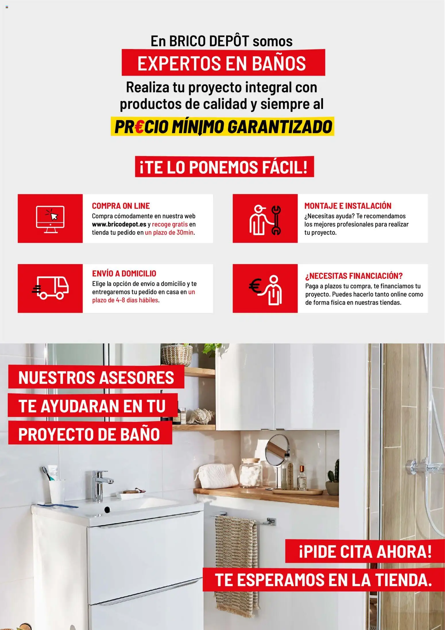 Brico Depôt Baños │ válido desde el 02/03/2026 | Página: 2 | Productos: Té, Baño