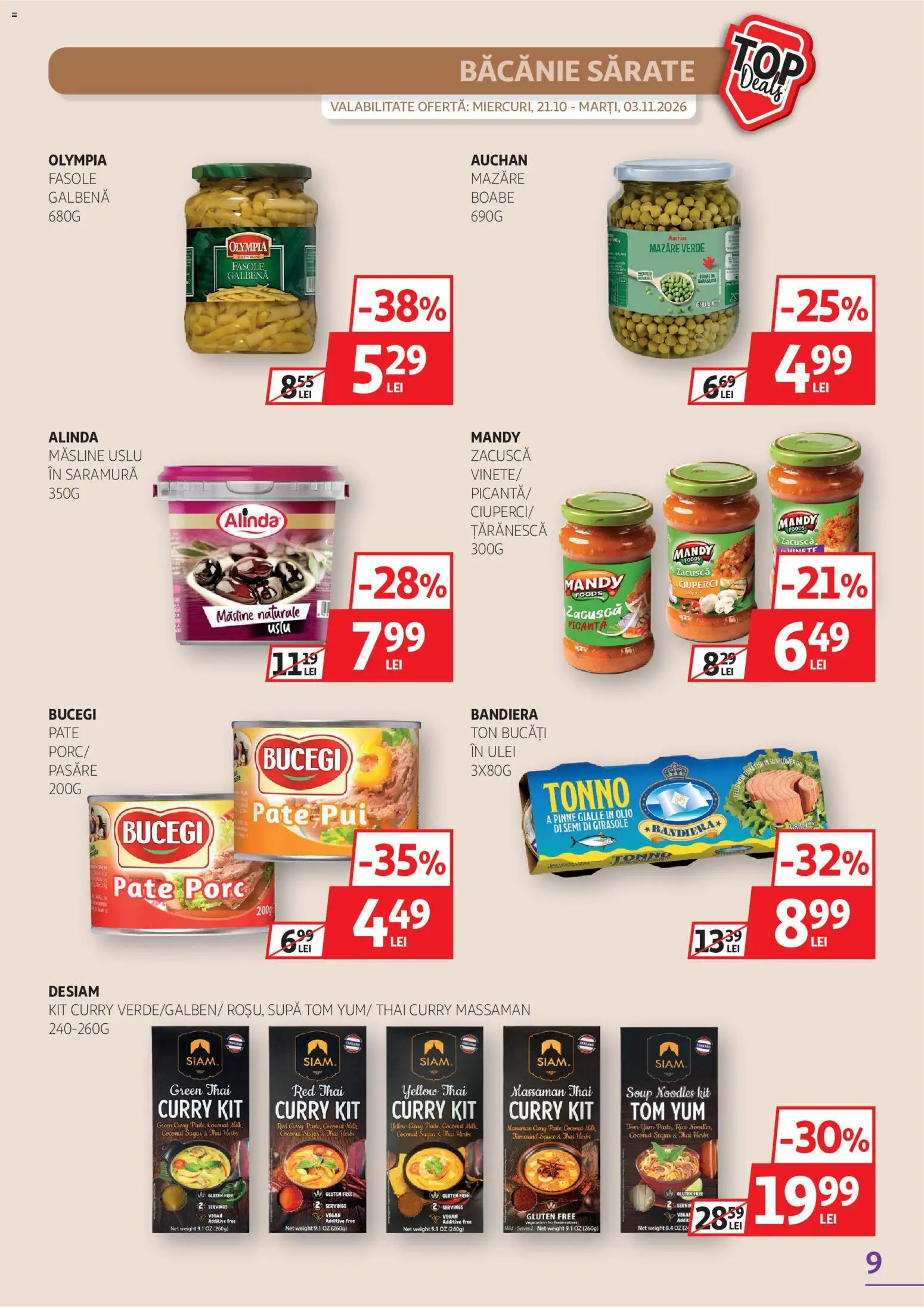 Noul catalog Auchan – valabil de la 21.10.2026 | Pagină: 9