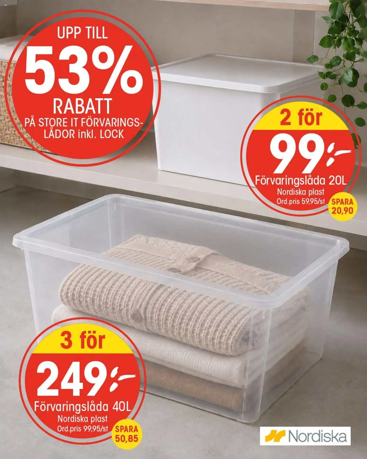EKO reklamblad aktuell från 09/09/2026 | Sida: 2 | Produkter: Lock, Förvaringslåda