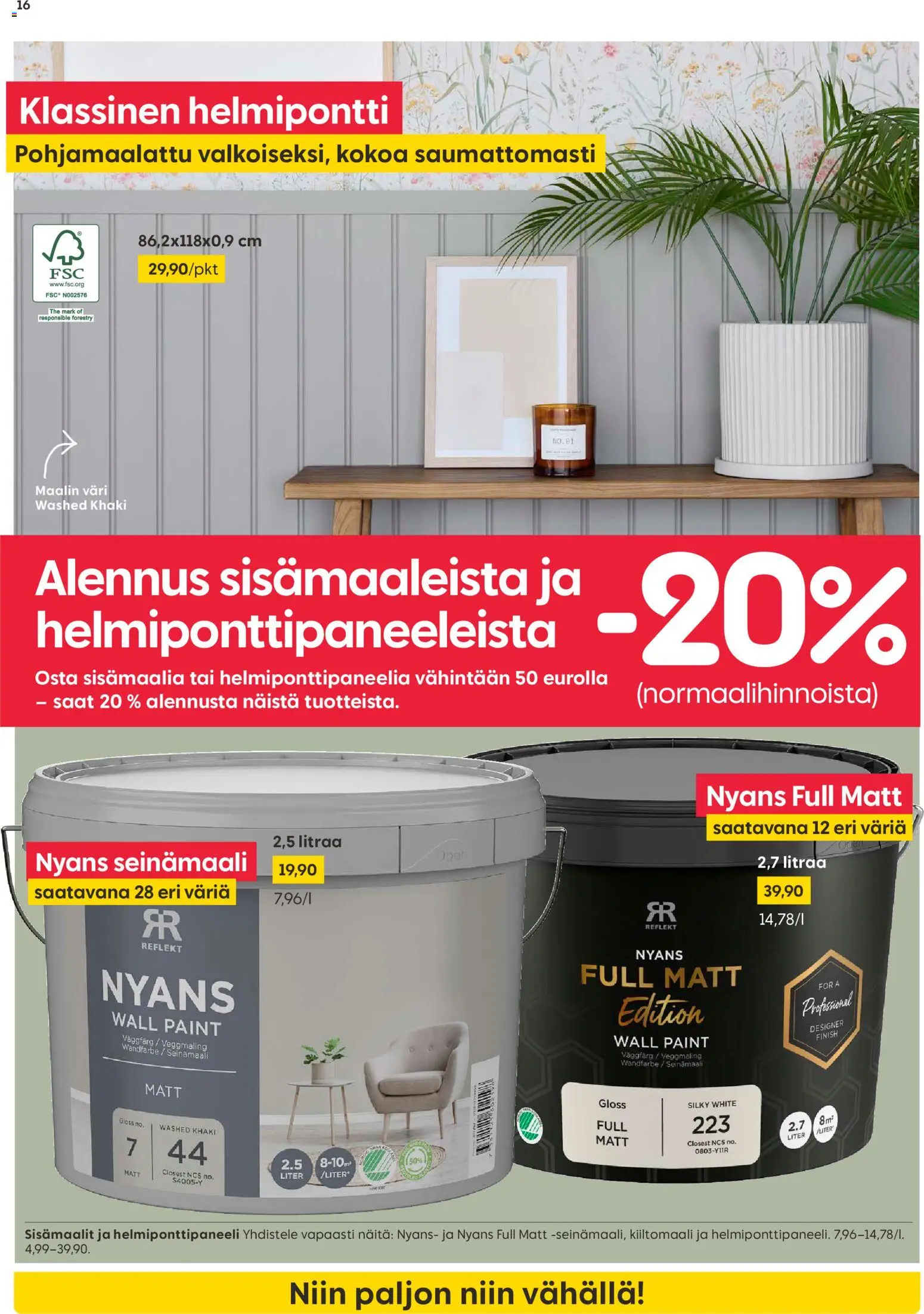 Rusta tarjoukset – voimassa 19/10/2026 alkaen | Sivu: 16