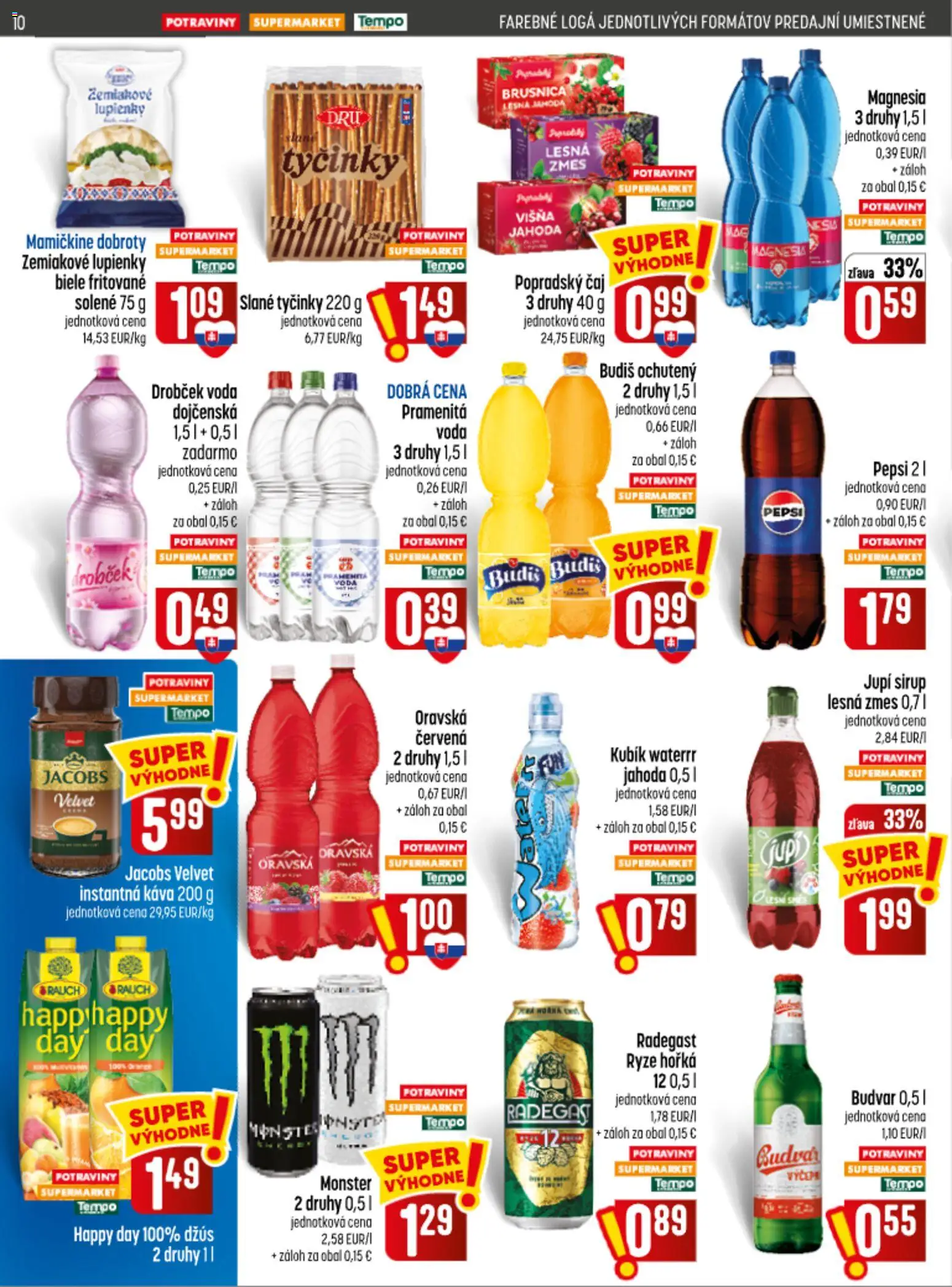 Nové COOP Jednota akcie – leták je platný od 24.09.2026 | Strana: 10
