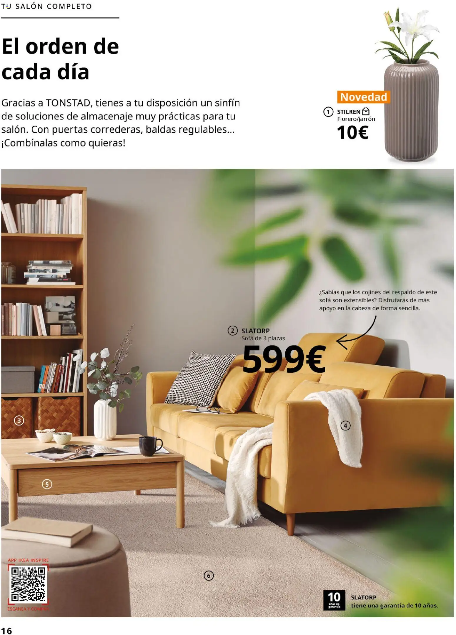 IKEA - Salones │ válido desde el 04/02/2026 | Página: 16 | Productos: Salón, Almacenaje, Sofá, Puertas