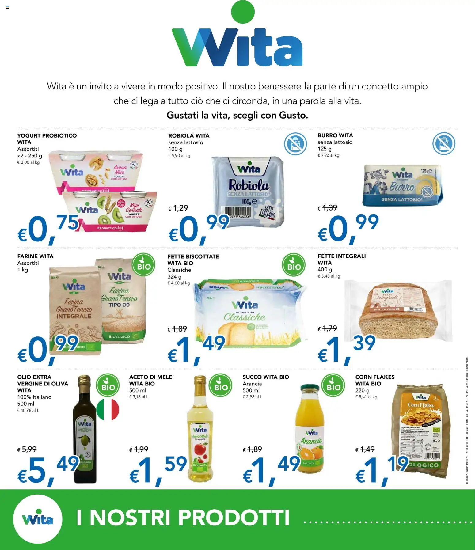 Volantino Migross del 24/09/2026 | Pagina: 4 | Prodotti: Cereali, Kiwi, Fette biscottate, Senza lattosio