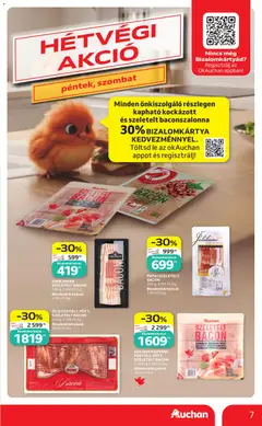 Auchan akciós újság - amely érvényes a következő dátumtól: 2026.06.18. | Oldal: 7