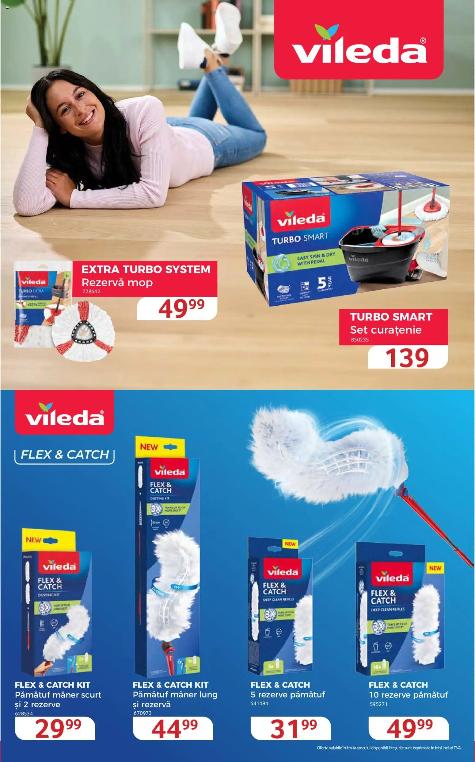 Noul catalog Selgros – valabil de la 18.09.2026 | Pagină: 10 | Produse: Clean, Mop, Mâner, Vileda