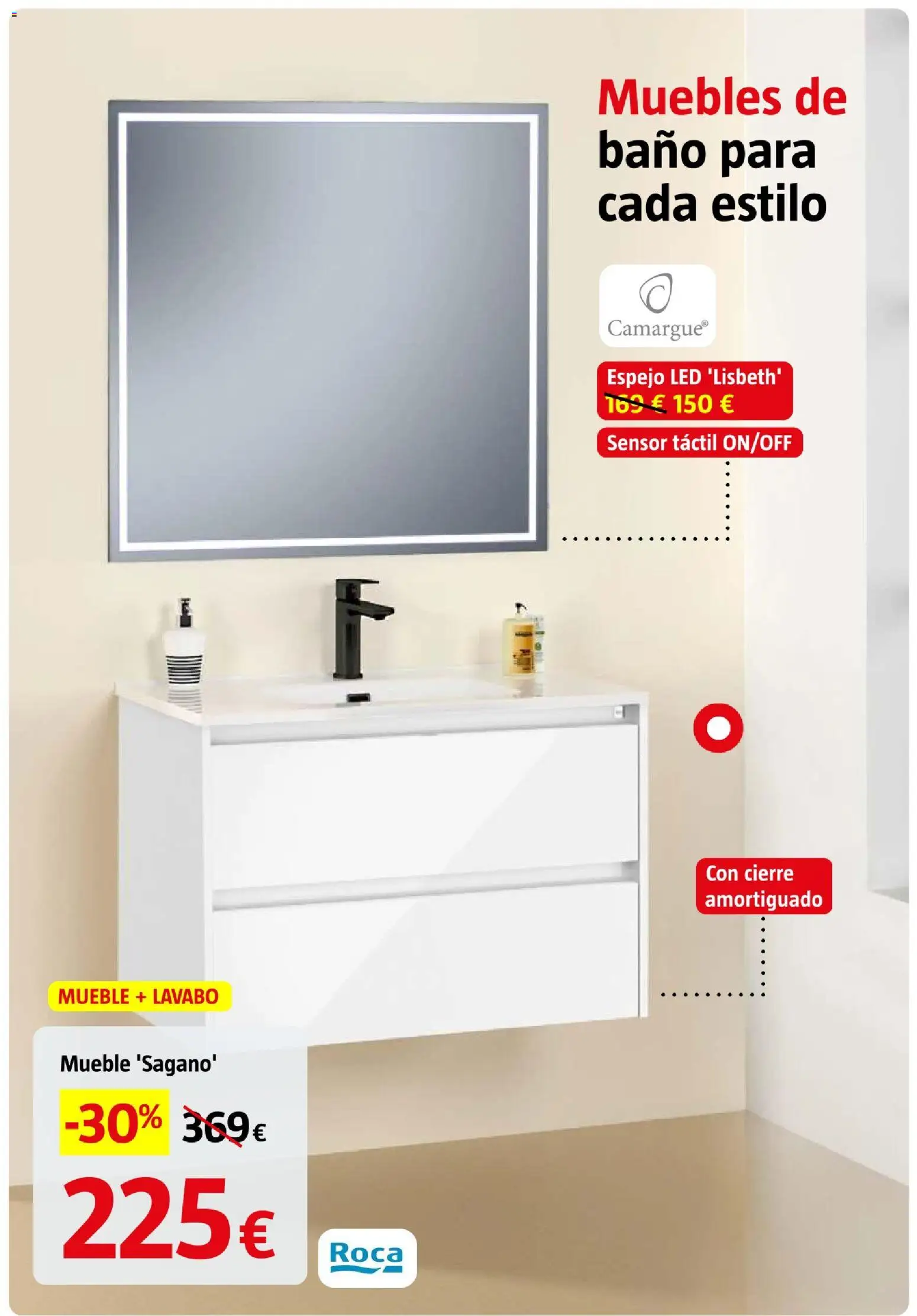 Bauhaus folleto │ válido desde el 23/07/2026 | Página: 48 | Productos: Muebles, Lavabo, Baño, Espejo