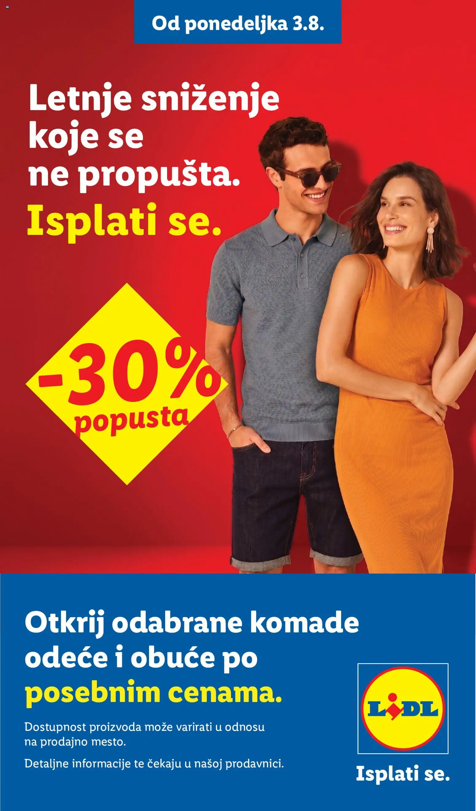 Lidl katalog - važi od 30.07.2026 | Strana: 99