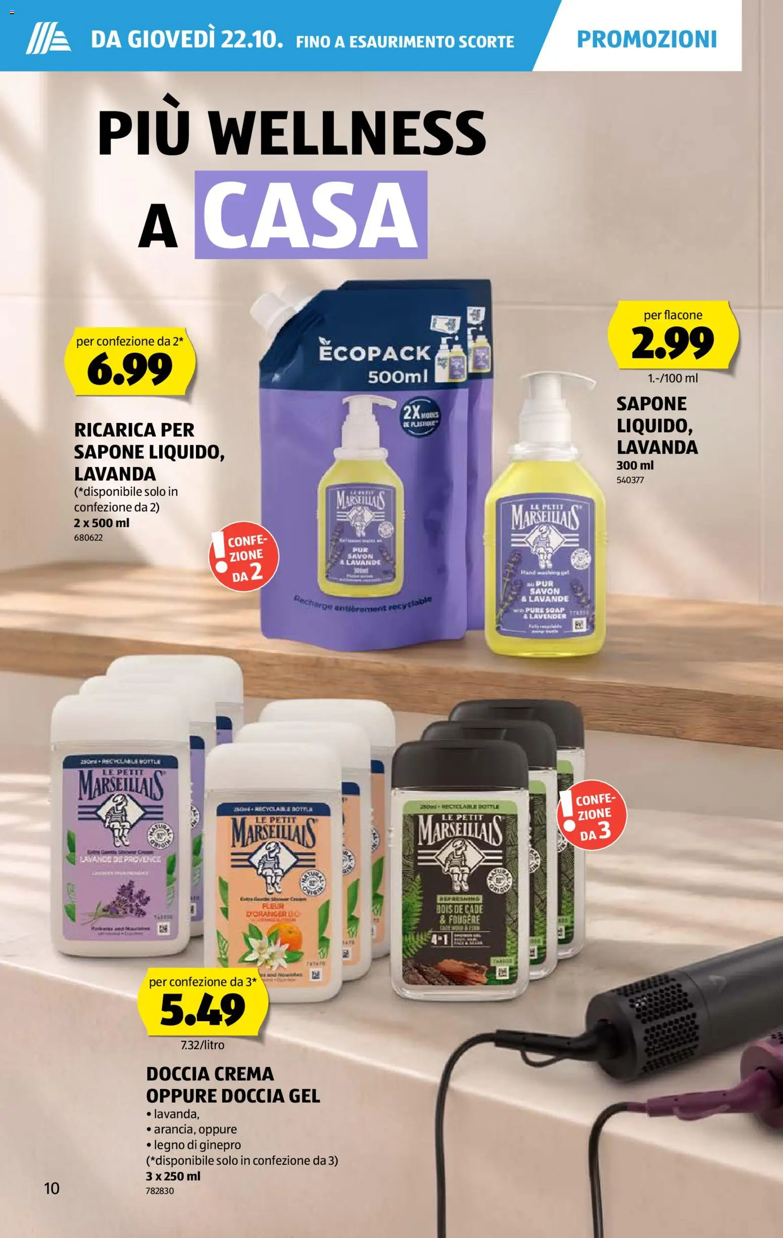 Aldi aktionen IT – gültig ab 22.10.2026 | Seite: 10 | Produkte: Shower Gel