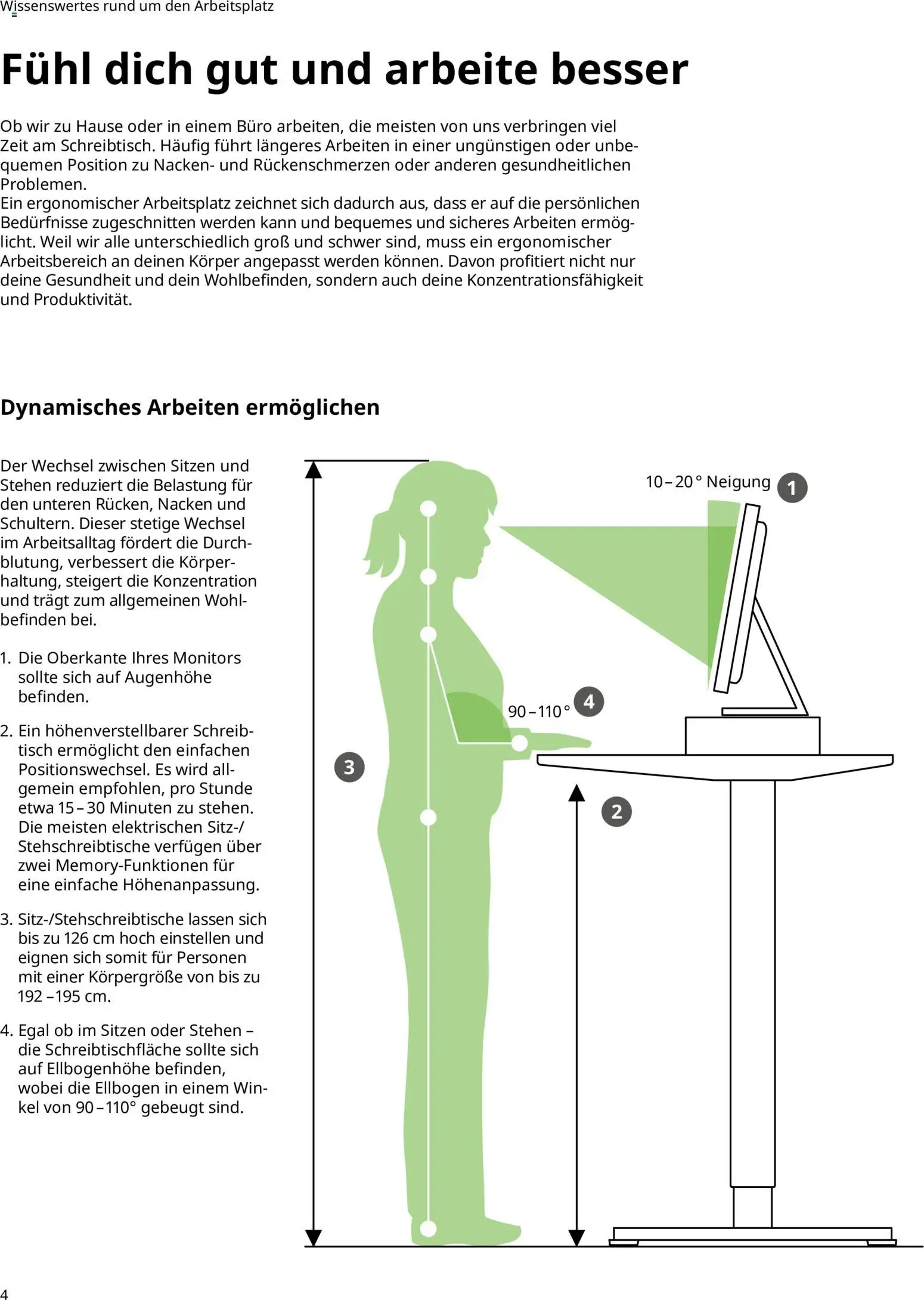 Ikea Büroeinrichtung – gültig ab 01.04.2026 | Seite: 4 | Produkte: Tisch