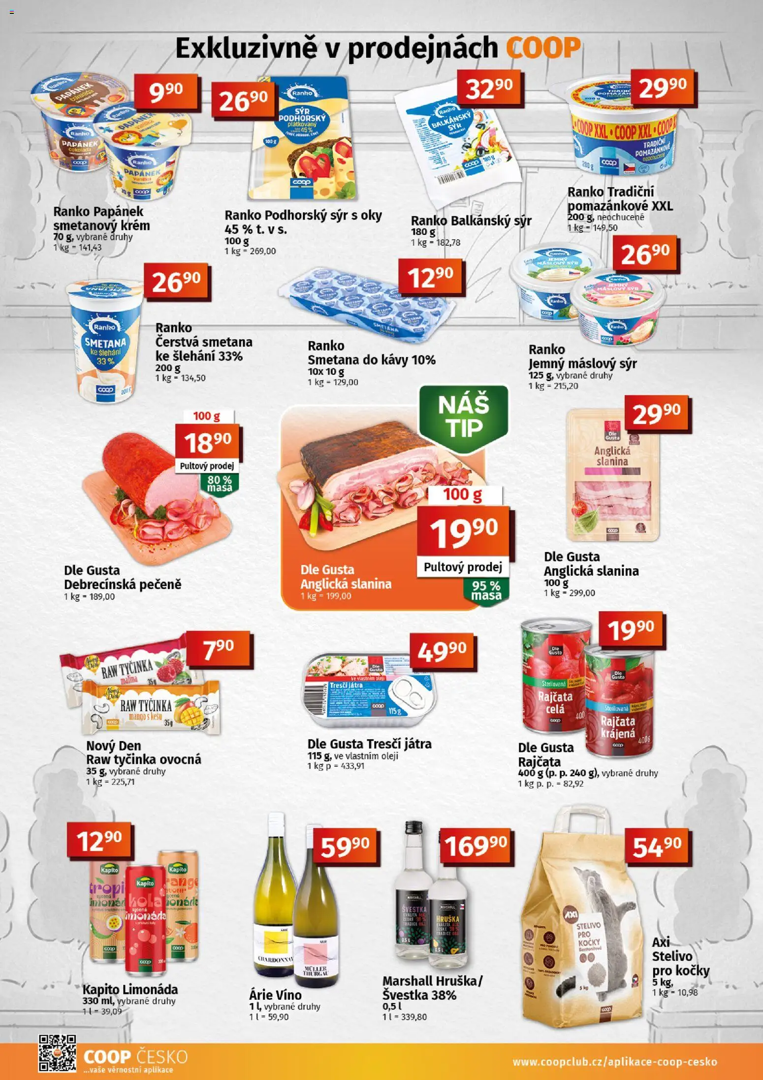 Coop leták - Tuty od 09.09.2026 | Strana: 2 | Produkty: Limonáda, Krém, Vanilka, Stelivo