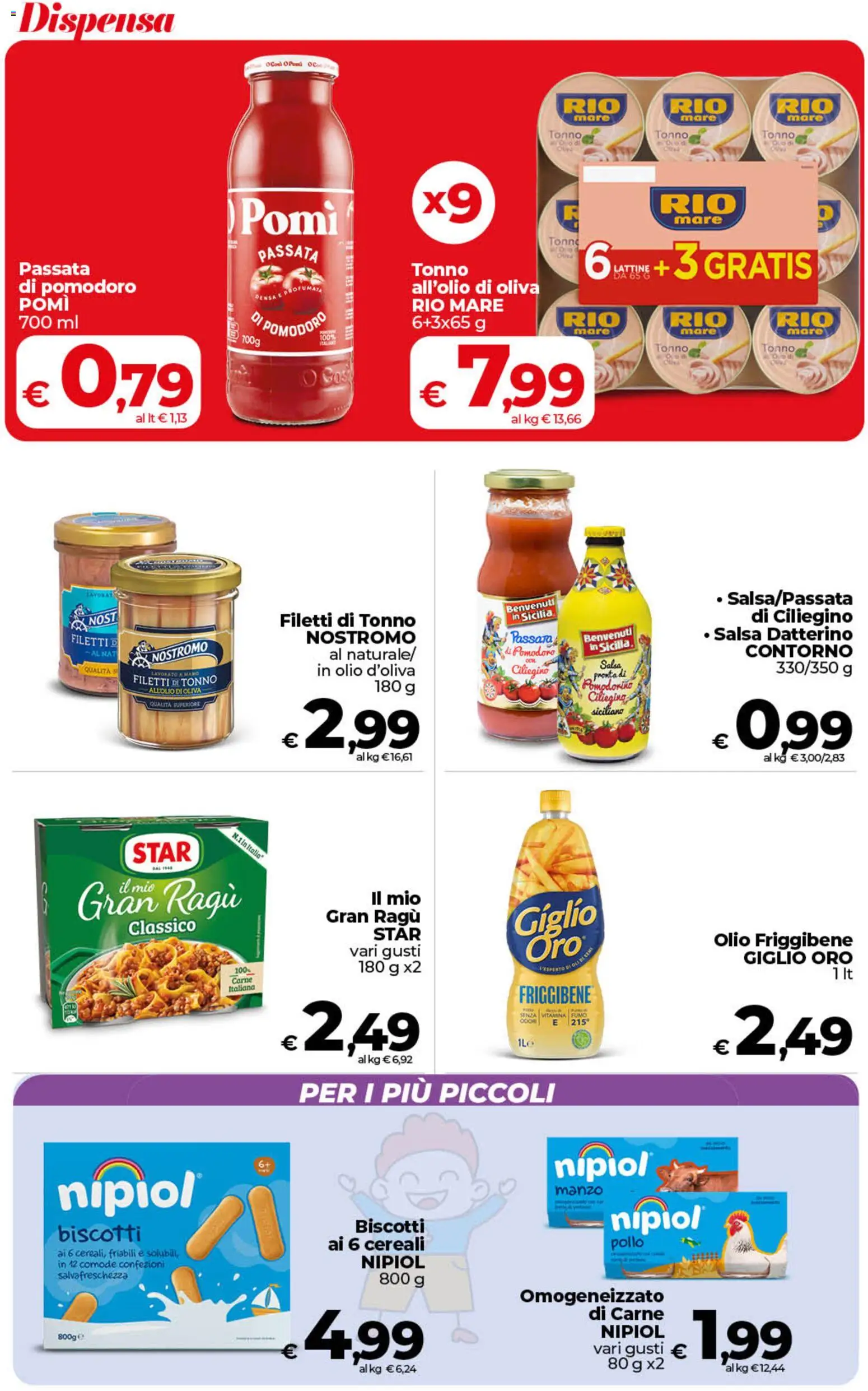 Volantino COOP del 10/07/2026 | Pagina: 29 | Prodotti: Manzo, Cereali, Biscotti, Salsa