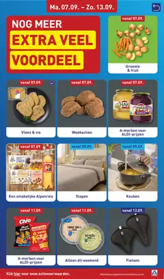 Vlees & vis, Vlees & vis - Voorbeeld van een folder van Aldi, geldig van 07-09-2026 | Pagina: 3