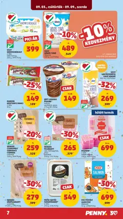 DÁRDÁS CSIRKEMELL SZENDVICS CSEMEGE, szeletelt 100 g - amely érvényes a következő dátumtól: 2026.09.03. | Oldal: 7