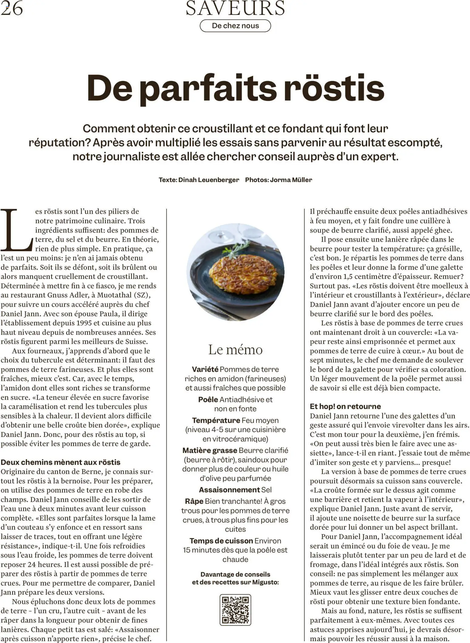 Migros aktionen Magazine FR – gültig ab 29.07.2026 | Seite: 26
