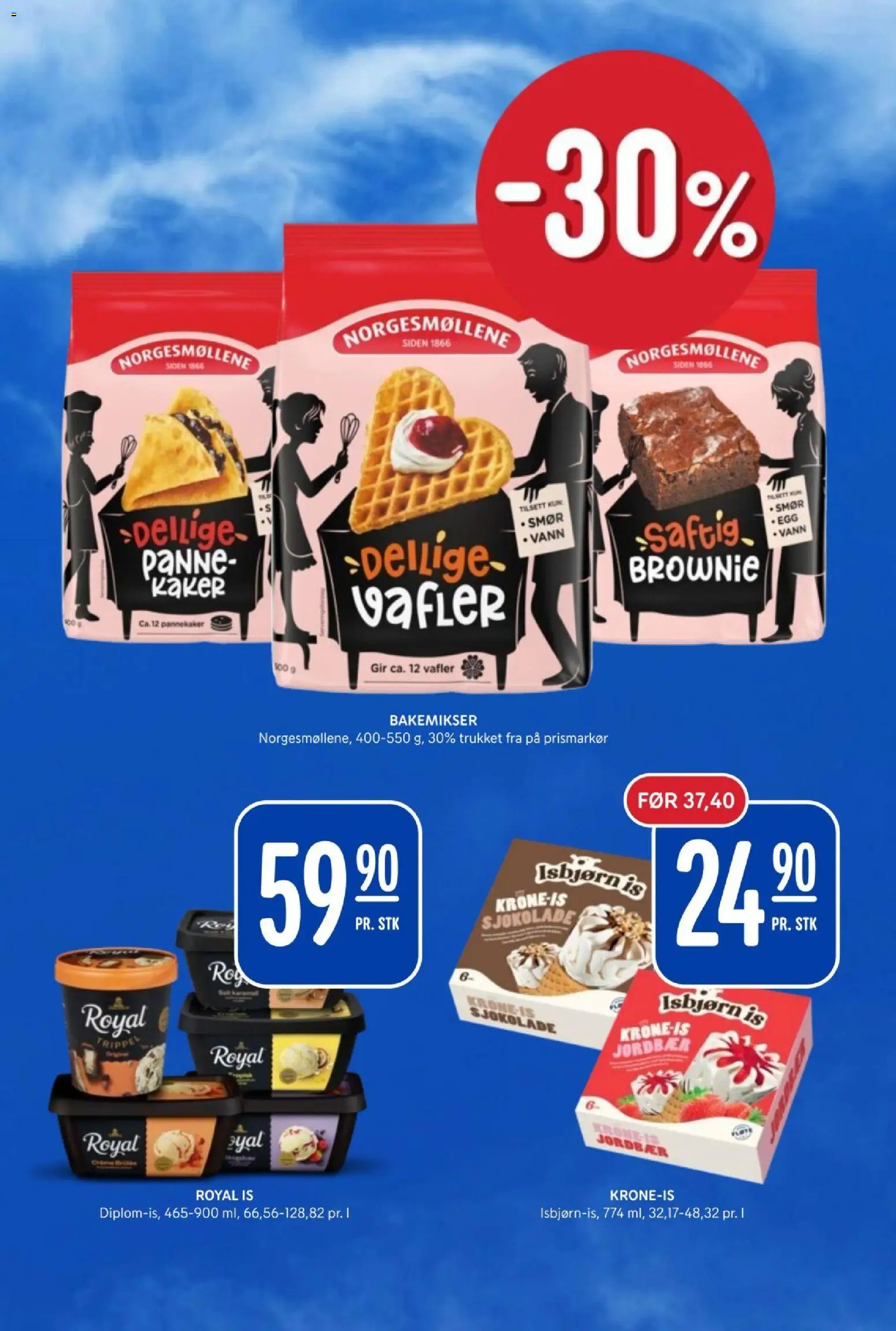 {H1} | Side: 28 | Produkter: Smør, Sjokolade, Jordbær, Skrue