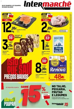 Pré-visualização Intermarché - Isto é que são preços BAIXOS válido de 21.05.2026