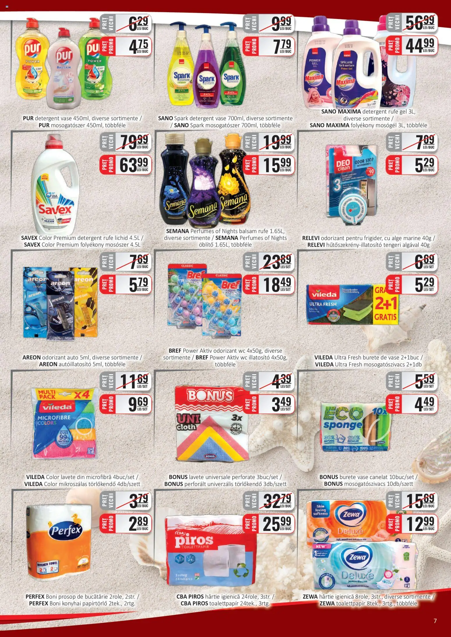 Noul catalog CBA – valabil de la 16.07.2026 | Pagină: 7 | Produse: Pomelo, Burete, Detergent, Lavete