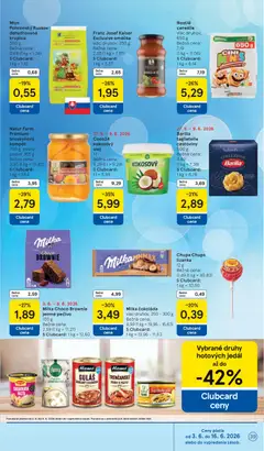 Tesco leták platný od 03.06.2026 | Strana: 39 | Produkty: Omáčka, Párky, Jar, Krupica