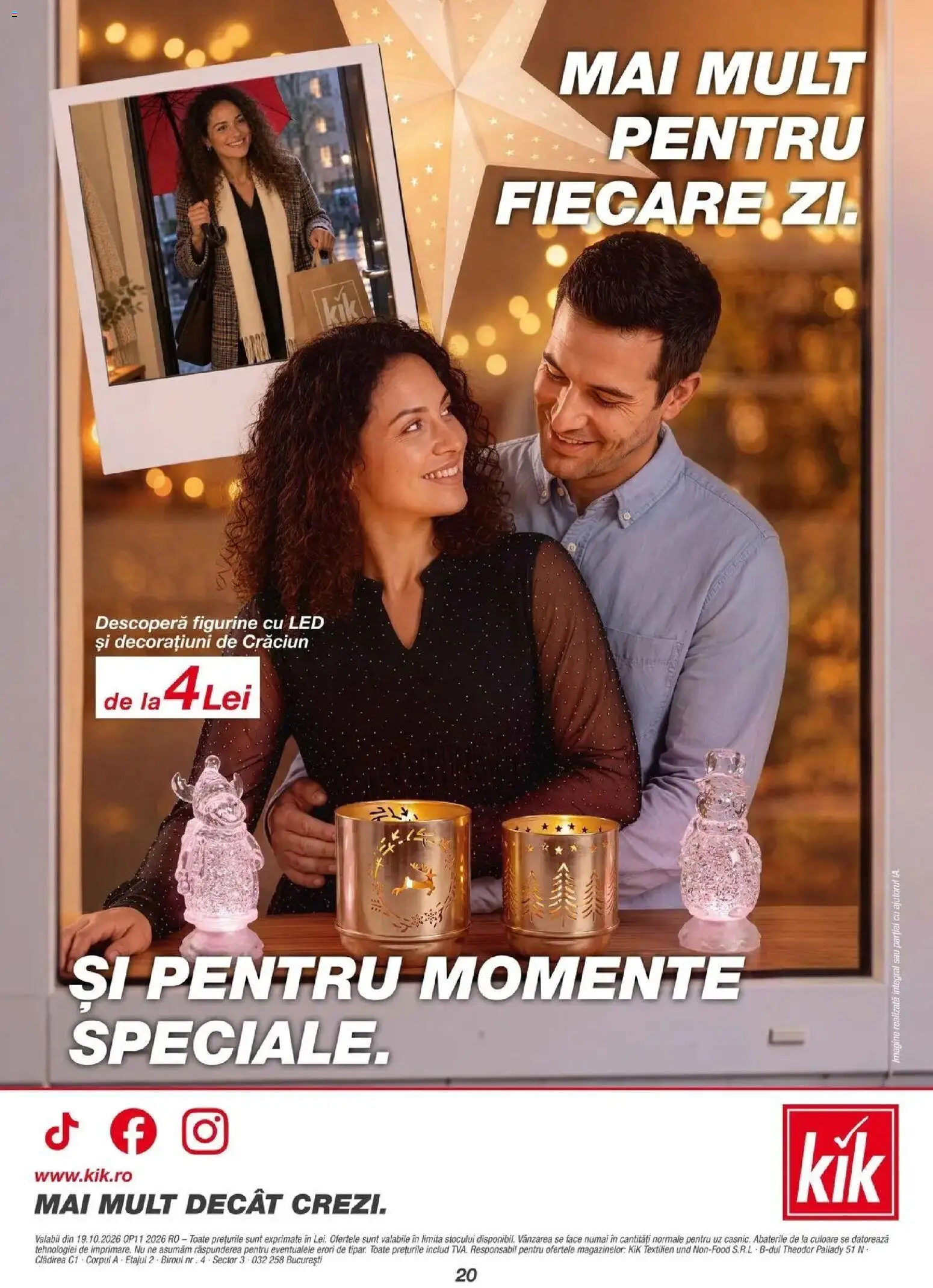 Kik Catalog actual 19.10.2026 - Revista, oferte | Pagină: 20