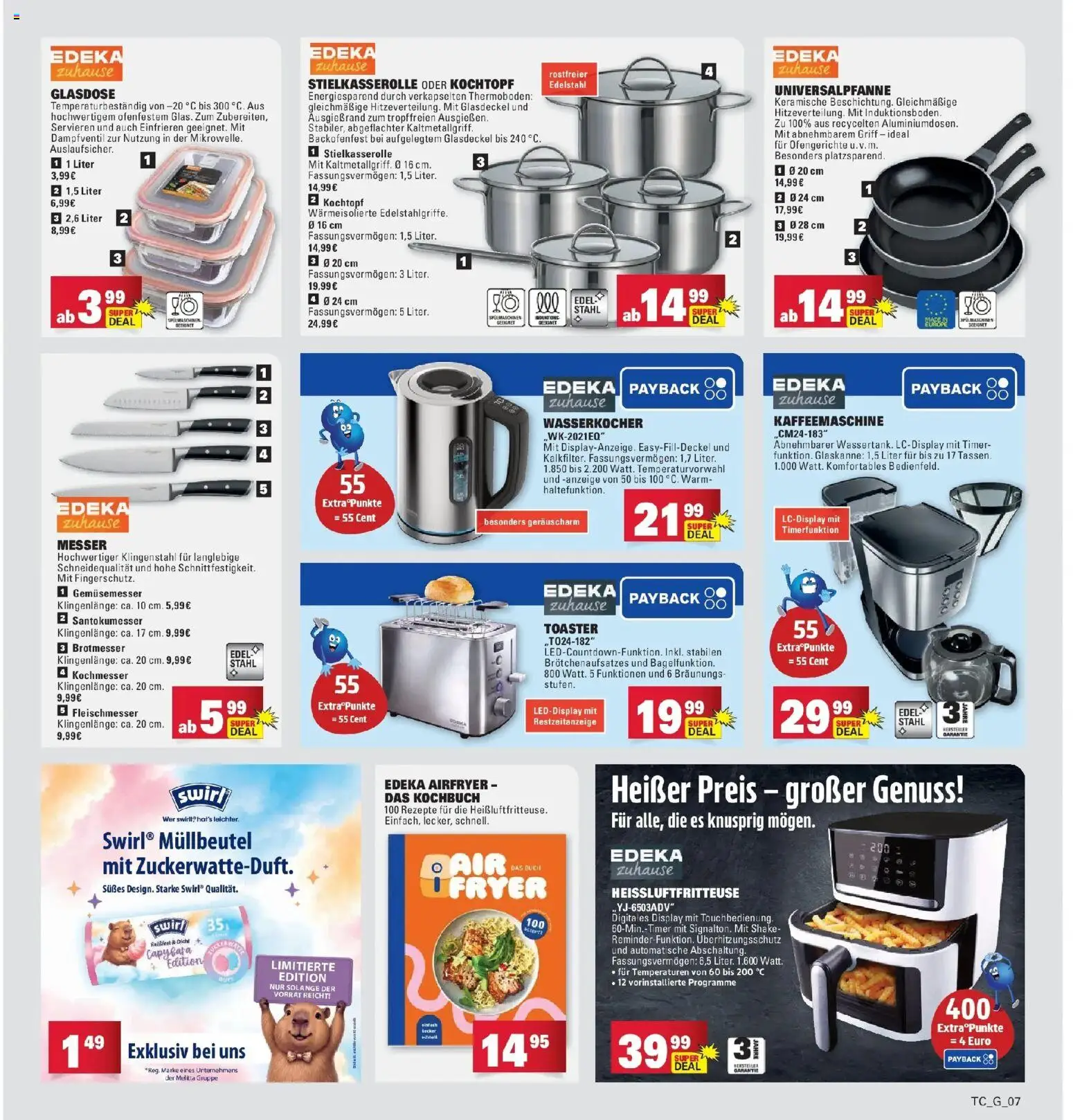 Marktkauf Prospekt Böblingen – gültig ab 06.07.2026 | Seite: 37 | Produkte: Kaffeemaschine, Wasserkocher, Toaster, Heißluftfritteuse