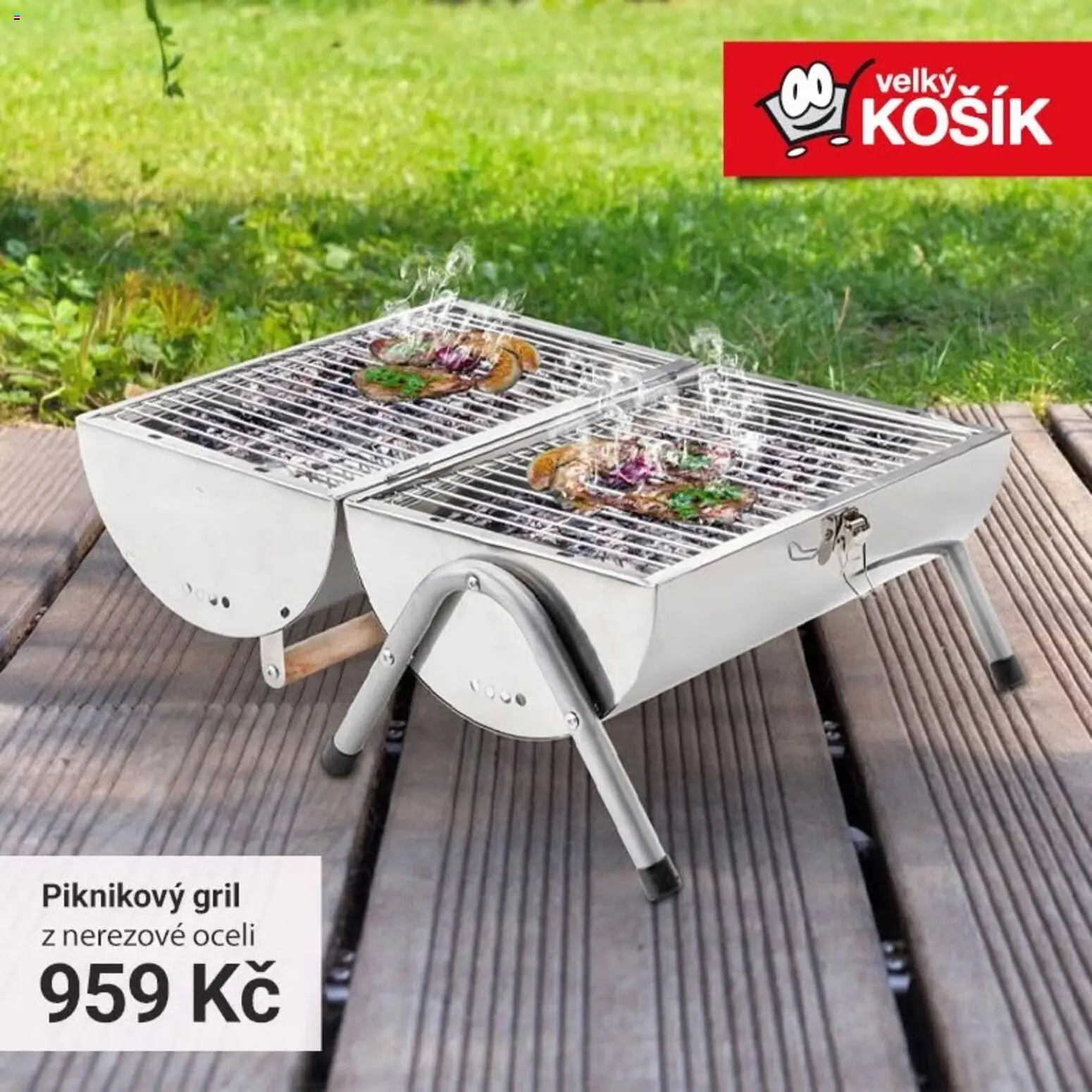 Velký Košík leták od 06.06.2026 | Strana: 5 | Produkty: Košík, Gril